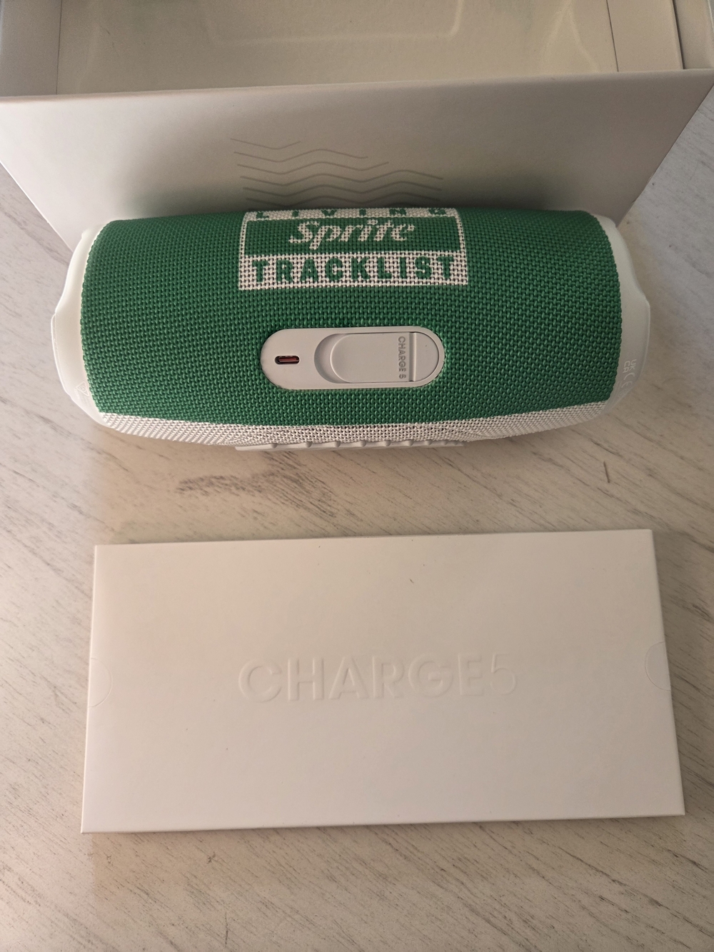 JBL Charge 5 Sprite Living Track list Bluetooth Speaker